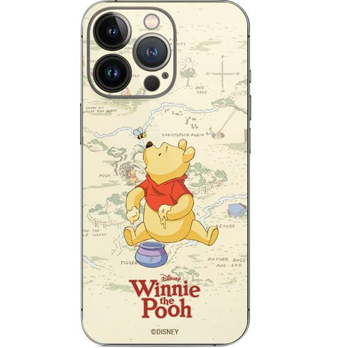 Disney Winnie the Pooh Hundred Acre Wood iPhone 14 Pro Skin